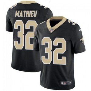 New Orleans Saints Tyrann Mathieu Black Jersey